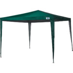Gazebo Poliester Oxford Verde com Silvercoating 3m x 3m - Loja Mor - Artigos para sua casa!