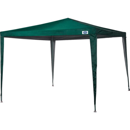Gazebo Poliester Oxford Verde com Silvercoating 3m x 3m - Loja Mor - Artigos para sua casa!