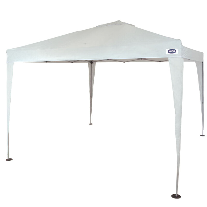 Gazebo X-Flex Oxford com Silvercoating Branco 3m x 3m - Loja Mor - Artigos para sua casa!