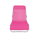 Cadeira Espreguiçadeira Textiline - Rosa - Loja Mor - Artigos para sua casa!