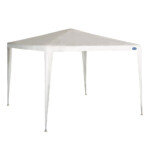 Gazebo 3m x 3m Ráfia Branco - Loja Mor - Artigos para sua casa!