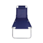 Cadeira Espreguiçadeira Alumínio Mor Azul Marinho - Loja Mor - Artigos para sua casa!