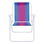 Cadeira Alta Alumínio - 2243 - Loja Mor - Artigos para sua casa!