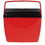 Caixa Térmica 34L Vermelho com Preto - Loja Mor - Artigos para sua casa!