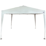 Gazebo X-Flex Oxford com Silvercoating Branco 3m x 3m - Loja Mor - Artigos para sua casa!