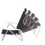 Cadeira Reclinável Summer Preta - Loja Mor - Artigos para sua casa!