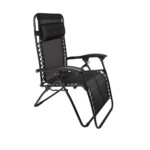 Cadeira Sevilha Reclinável Preta - Loja Mor - Artigos para sua casa!