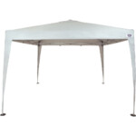 Gazebo X-Flex Oxford com Silvercoating Branco 3m x 3m - Loja Mor - Artigos para sua casa!