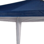 Gazebo 3m x 3m Poliester Oxford Azul com Silvercoating - Loja Mor - Artigos para sua casa!