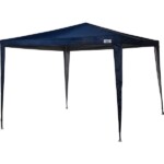 Gazebo 3m x 3m Poliester Oxford Azul com Silvercoating - Loja Mor - Artigos para sua casa!