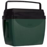 Caixa Térmica 26L Verde com Preto - Loja Mor - Artigos para sua casa!